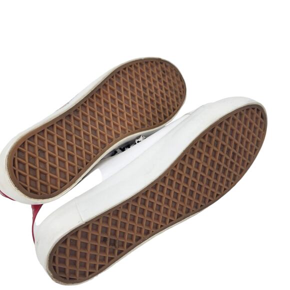 Disney Women's Mickey Mouse White Faux Leather Laced Sneakers Size 7 - Picture 3 of 6